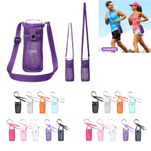 Mesh Water Bottle Holder Crossbody Water Bottle Sling Bag
