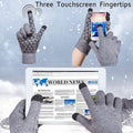 Anti Slip Thicken Touch Screen Knitted Gloves