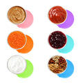 2.4Oz Condiment Containers With Leakproof Silicone Lids