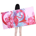 Personalized Double Sided Plush Beach Towel