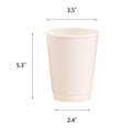 16 Oz Disposable Paper Coffee Cups With Lids