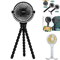 Flexible Octopus Handheld Fan
