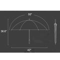 Large Windproof Golf Umbrella
