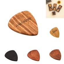 Carved Wooden Guitar Picks