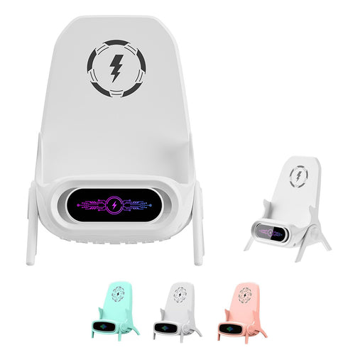 15W Mini Chair Wireless Fast Charger With Speaker Function