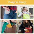 PU Leather Pouch With Snap Spring Closure