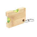 Wooden keychain/ Bamboo Wooden Spirit Level W/ Bottle Opener