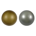 Golden Stress Reliever Ball Metallic Gold Or Silver