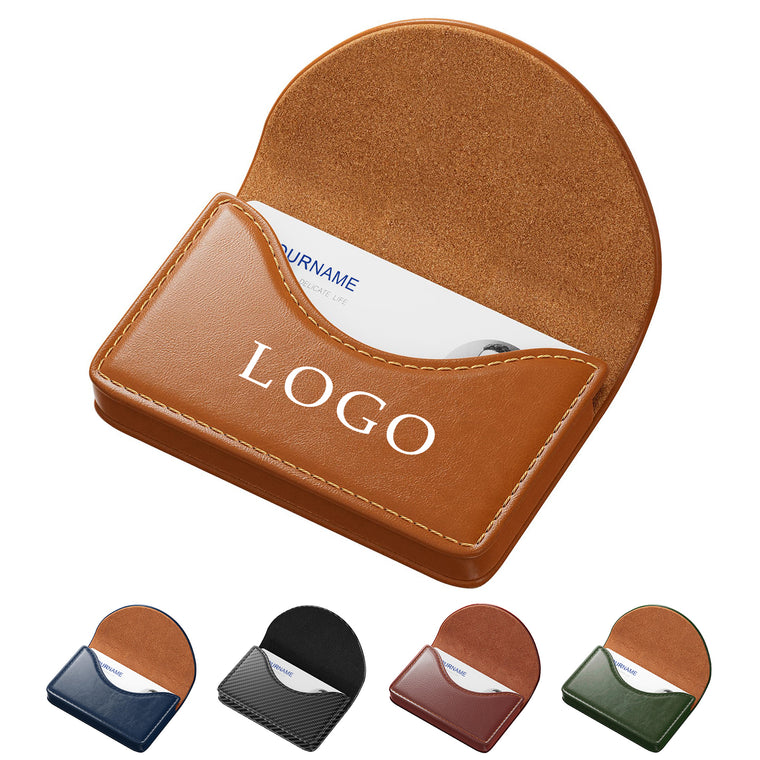 PU Leather Business Card Case Pocket