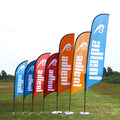 13ft Advertising Banner Flag & Tail Feather Flag Kit