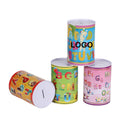 Metal Cylinder Piggy Bank