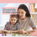 Pencil Topper Decoations Cute Silicone Pen Clip