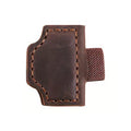 Leather Bookmark With Pen Holder