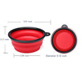 13.51Oz Collapsible Dog Bowls
