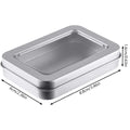 Metal Hinged Tin Box