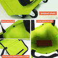 Portable Foldable Shopping Cart With Wheels