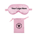 Eye Mask With Drawstring Bag Set