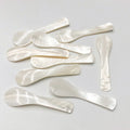 3 Inch Natural Pearl Caviar Shell Spoon