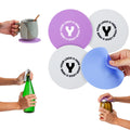 Round Silicone Coaster Opener
