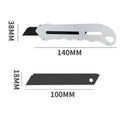 Retractable Stainless Steel Heavy-Duty Utility Knife
