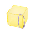 Transparent Acrylic Square Keychain Cube Pendant