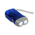 2 LED Hand Crank Emergency Flashlights