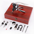 Wooden 9 Piece Easy Wine Opener Gift Set