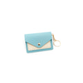 Candy Color Keyring Card Holder Wallet