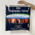 Reusable Insulated Grocery Re-sealable Aluminum Thermal Bag