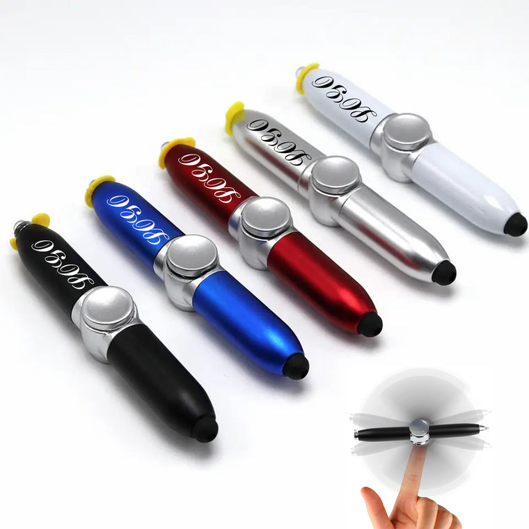 Fidget Spinner Pen With Led Light