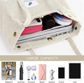 Stylish Corduroy Tote Bag