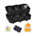 Silicone Ice Six Balls Cube Molds