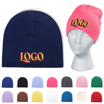 Brimless Casual Knit Hat