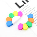 Sunshine 5 In 1 Highlighter Set Book Markers