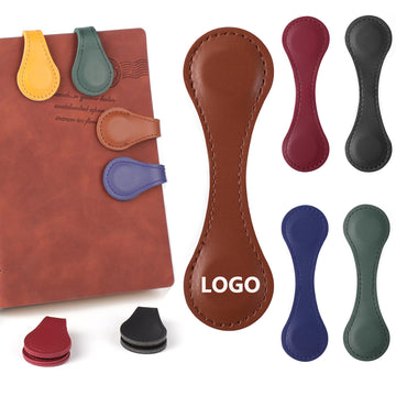 Vintage Leather Magnetic Book Clip