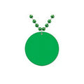 Mardi Gras Beads With 2.5" Medallion
