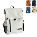 Solid Color Casual Backpack