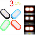 Mini Safety Light Waterproof LED Clip Lamp For Night Running