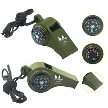 3-in-1 Outdoor Multifunctional Safety Whistle
