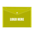 Clear A4 File Envelope Bag