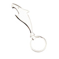 Shark Metal Bottle Opener Keychain