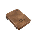 Zipper Passport Wallet