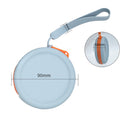 Multifunction Small Round Silicone Coin Purse With Zipper
