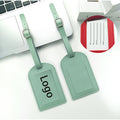 Pu Leather Luggage Tag With Custom Logo