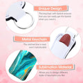 Lipstick Case Key Ring Full Color Customization