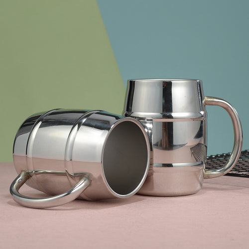 12 Oz. Double Wall Stainless Steel Beer Mug