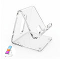Portable Transparent Desktop Acrylic Phone Holder