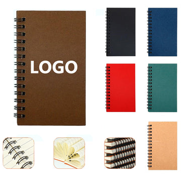 B7 Size Pocket Business Portable Coil Notebook