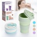 Stretchable Temperature Resistant Silicone Foldable Mug