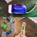 3 LED Hand Crank Emergency Flashlight